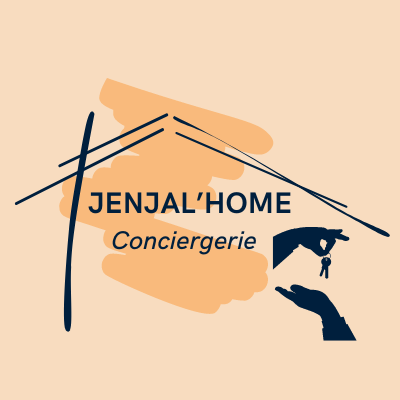 Logo Jenjalhome conciergerie Logo Jenjalhome conciergerie